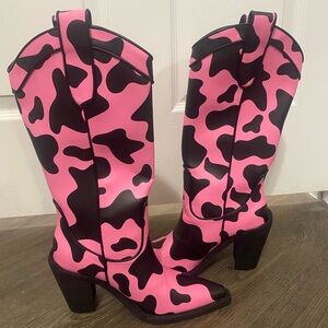 NWOB Dolls Kill / Trickz N’ Treatz Riding High Cowboy Boots